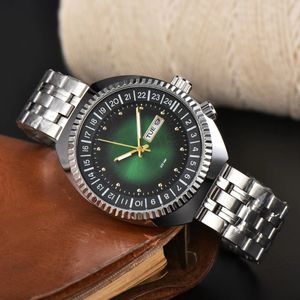 Relógios masculinos de luxo moda alta qualidade datejust quartzo relógios multifuncionais luminosos à prova d' água relógios de banda de aço