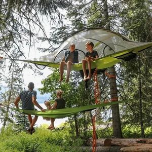 Hängematten Tragbare Camping-Hängematte im Freien, dreieckiges Zelt, Hängematten, Luft-Mehrpersonen-Hängematten-Ausrüstungsnetz für Reise-Picknick-Partys 230923