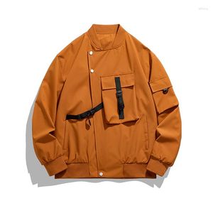 Herrjackor Ueteey 2023 Windproof streetwear Fashion Baseball Bomber Men Jacket Autumn Casual Outdoor Thin Oversize L-9XL Male Coat