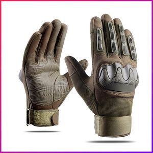 Luvas de ciclismo Touch Screen Luvas Táticas Homens Militares Knuckle Luvas Airsoft Motocicleta Tiro Caminhadas Caça Ciclismo Luvas de Dedo Cheio 230923