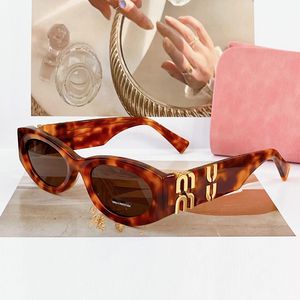 Sonnenbrille für Damen, miumius-Sonnenbrille, ovale Sonnenbrille, Mui-Luxus-Sonnenbrille, Top-Damen-Boutique, 1 1 High-End-Brille der besten Version, Acetat-Rahmen, quadratische Brille