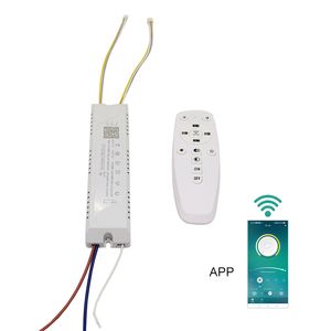 Peças de reparo 2.4g driver led inteligente sf (40-60w) x4 240w fonte de alimentação para reparar lâmpadas de teto lustres etc.