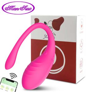 Vibradores app para mulheres de longa distância bluetooth g ponto vibrador usar ovo vibratório feminino bola vaginal calcinha brinquedos sexuais casais