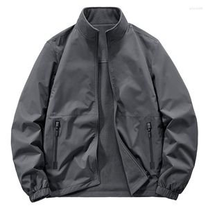 Jaquetas masculinas 2023 reversível vestindo lã gola casual casaco masculino moda bomber jaqueta outono blusão
