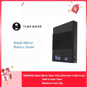 TIMEMORE Black Mirror Basic 2kg Digital Coffee Scale with Auto Timer, Smart Espresso Weighing Kitchen Scale