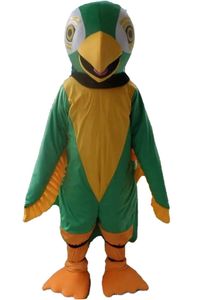 Hallowee Parrot Mascot Costume Cartoon Anime theme character Carnival Adult Unisex Dress Christmas Fancy Performance Party Dress