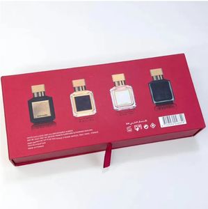 Designer 540 Perfume Gift Set 4pcs x30ml Rouge Extrait De Parfum Men Women Fragrance Long Lasting Smell Spray Parfum Deodorant With Gift Box Kit fast ship