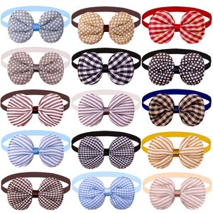 Dog Apparel 10pcs Bow Tie Pet Supplies Fashion Collar Small Bowtie Dogs Pets Products Grooming Accessories For 230923