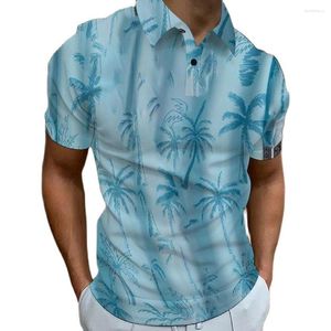 Polo da uomo Hawaii Polo da uomo con bottoni 3d Camicia da uomo a maniche corte Abbigliamento estivo Moda uomo Street Top Semplicità Camicetta oversize