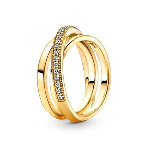 anéis de luxo mulher anel de diamante moissanite jóias homens rosa ouro prata pandor anel de noivado ouro jóias festa de aniversário presente de natal tamanho 5-9