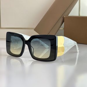 BB Lüks Gözlükler Kadınlar İçin Güneş Gözlüğü Euro Amerikan Abarlığı Geniş B Bacak B Metal Dekorasyon Yüksek Kaliteli Plaka Malzeme Güneş Gözlüğü Bayan Tasarımcıları UV400