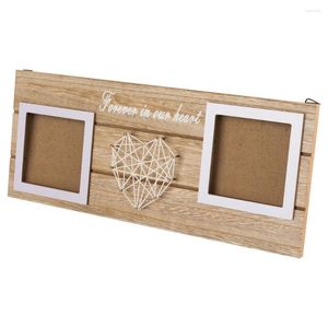 Frames Tabletop Po Frame Eco-friendly Wooden Love Ornaments Stylish Decor For Enhancing Space Warm Feeling