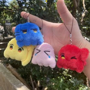 Plush Keychains 1-4 PCS Anime Bocchi The Rock Pillow Lonely Rock Gotoh Hitori Cosplay Back Plush Funny Cartoon Doll Toy Home Decor Dolls Gifts 230923