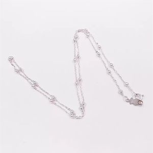 Autentica collana in argento sterling 925 Collana girocollo in argento per uomo e donna Collane adatte per gioielli in stile orso europeo 211902540241s