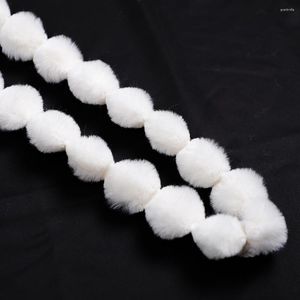 Sciarpe 2M 4cm Finta Pelliccia di Rex Trim Peluche Abbigliamento Nastri a nastro in tessuto Cappotto Cappuccio Indumento Artigianato Collare Cappello Accessori per cucire fai da te