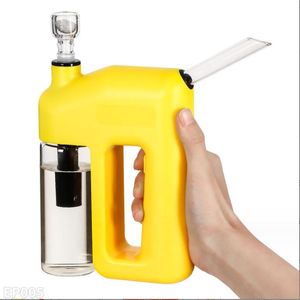 New handheld electronic water bong with water tank filter small hookah help water pipe bong wholesale