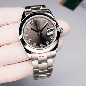 Großhandel Top-Qualität ETA Swiss Made Herren automatische mechanische Uhr Luxusmarke Edelstahl Business Master Armbanduhr für Mann