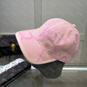 2024 NEW Designer Baseball Cap Men Casquette G Jumbo Hats Women Caps Brand Snapback Hat Luxury Beanie Tennis Cap Pink Beach Hats