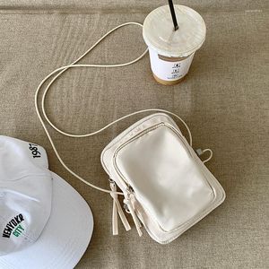 Вечерние сумки Корейский нейлон Мобильный телефон Macaron Свежий стиль Сумка через плечо Тонкое универсальное плечо