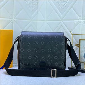Tasarımcı Çanta Mens Crossbody Postacı Çanta Luxurys Designers Bags Erkek Cüzdanlar Klasik Stil Moda Çanta Messenger Çanta Çıktılar Erkek Çantalar Cüzdan çantası 27 33cm