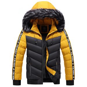 Mens Down Parkas Winter Fashion Jacket Parker Men Autumn and Warm Outdoor Casual Windbreaker Quilted Thick 230923