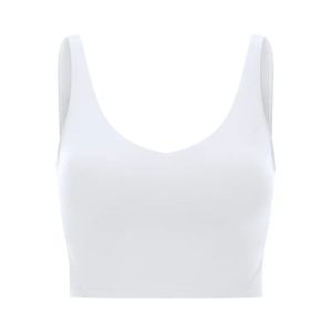 LU-IUIU Yoga-BH Align Tank Damen-Sport-BH, klassisch, beliebt, Fitness, Butter, weich, Tank, Fitnessstudio, Crop, Yoga-Weste, Schönheit, Rücken, stoßfest, mit abnehmbarem Brustpolster, Großhandel