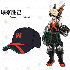 Acessórios para festa ! Anime Bakugou Katsuki Cosplay Chapéus Boné de beisebol adulto Toldo diário H