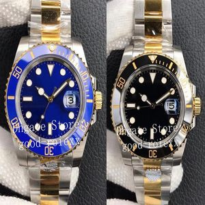 Men's Watch Men Watches Blue Black Ceramic Bezel Automatic Cal 3135 Movement Dive Sport 904L Steel Yellow Gold Crystal Arf Wr240F