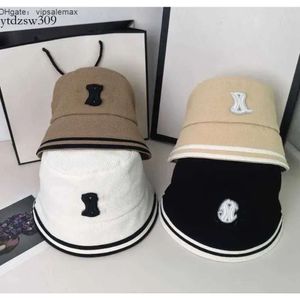 Autumn New Letters Fisherman Hat Fashion Minimalist High-grade Bucket Hats Makes Your Face Look Smaller and Younger