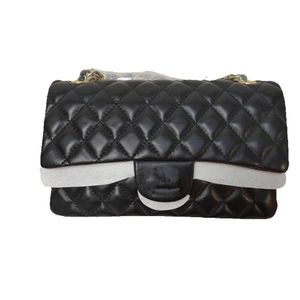 9a Top Custom Cf Borsa di marca Canale Borsa di design Pelle Pelle di vacchetta Oro o catena argento Spalla inclinata 2,55 cm con scatola