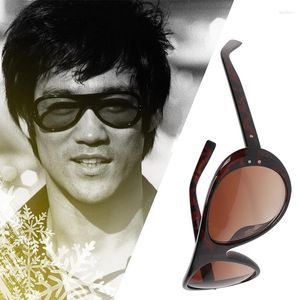 Party Supplies Classic Type Bruce Lee Sunglasses Men Vintage Sunglass Male Favorite Eyewear Sun Glasses With Box Cosplay Accessory