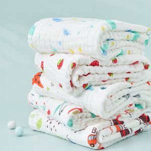 Battaniyeler Swaddling 6 Katmanlı Muslin Battaniye Organik Pamuk Kunkuklu Sargısı Battaniye Bebek Yatak Yorgan Bebek Alma Battaniye Muslin Banyo Havlusu Bezi 230923