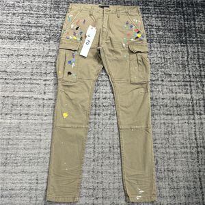 Röhrenjeans, zerrissen, Biker, schmal, gerade, Röhrenhose, Herren-Jeans, Designer-Jeans, lila Jeans, graue Baumwolle, Herren-Trendmarke, Vintage-Hose, Herren-Jeans mit Rissen, Jeanshose 30 38