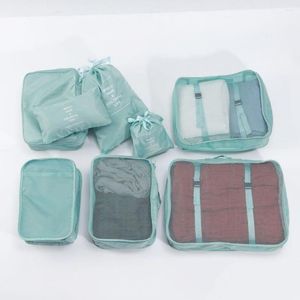 保管バッグ靴旅行袋耐久性セット容量服装服オーガイザートイレトリー荷物荷物梱包主催者の女性のための荷物梱包