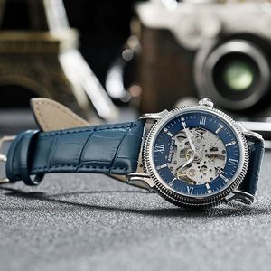 Orologi da polso AOCASDIY Orologio al quarzo di lusso retrò da uomo di marca di fascia alta cinturino in pelle ReoJ Hombre Relogio