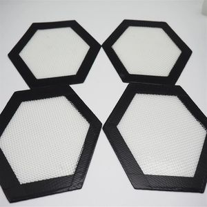 Hexagonform mat klass non-stick silikon bakmatta dabber ark218w