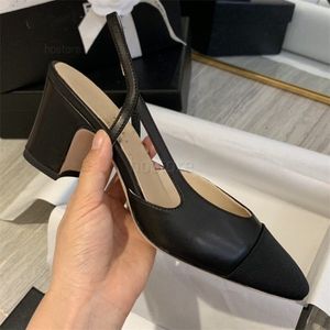 Designer Sandals Fashion High Heels heels ballet flats eather Women's Dress Shoes Sandals Spring Fall round head flat work dress shoes dust bag