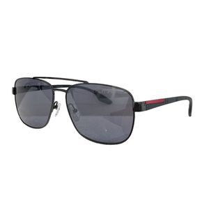 Anti-Ultraviolett-Luxus-Sonnenbrille für Herren, Fabrikverkauf, graue Polycarbonat-Linse, Vollmetallrahmen, die aktuellste Mode, individueller Charakter, mit Box