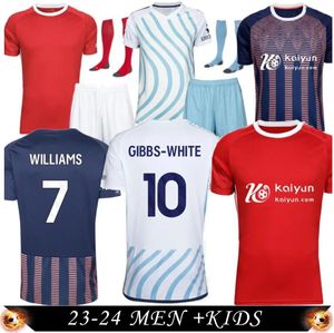 Nottingham 2023 24 koszulka piłkarska hrabban Johnson Surridge 23 2024 MĘŻCZYZNA KILDIS Forest Awoniyi Ameobi może Krovinovic Zinckernagel Lingard Football Shirt 6666