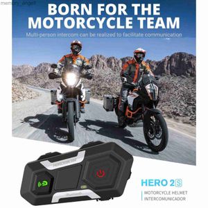 Рация мотоциклетный домофон 1200M Bluetooth-гарнитура водонепроницаемая для шлема HKD230925