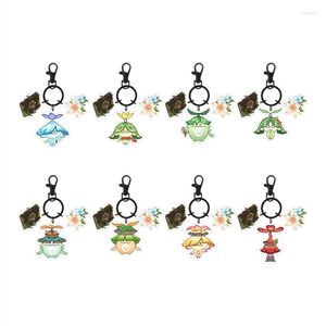 Keychains Genshin Impact Sumeru Aranara Arama Keychain Accessories Backpack Anime Pendant Prop Badge Christmas Gift