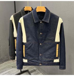Erkek Ceketler TR0945 Moda Coats 2023 Pist Lüks Avrupa Tasarım Partisi Tarzı Giyim