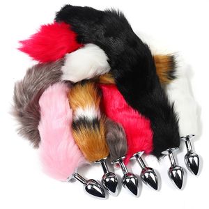 Anal Toys Men Butt Plug Sex Tail Adults Games Products Toy Fox For Women Couples 230925