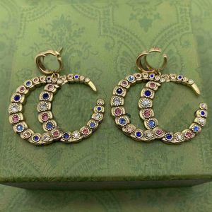 20 Style Mixed Retro Designer for Woman Fashion Dangle Earrings Womens Party Wedding Engagement Lovers Gift Jewelry Accessories