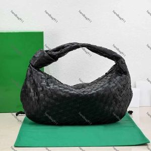 Luxury Designer Tote Bag 36cm JODIE Bag Woven Knotted bag Underarm Bags Women Hobo Portable Shoulder Round Leather Handbags