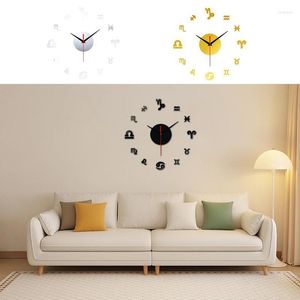 Wall Clocks Creative Frameless DIY Clock Decal Decorative And For Home Room Bedroom Decorations