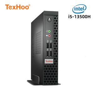 ミニPCS TEXHOOミニPCゲームコンピューターIntel Core I7 10870H I5 13500H ITX Windows 11 Pro 10システムユニットDDR4 NVMEブランド230925