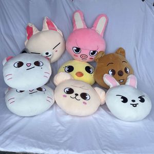 Подушка/декоративная подушка Kpop Stray Kids Skzoo Kawaii Plushies Симпатичные декоративные подушки Подушки для детей Мягкие игрушки Плюшевый декор для комнаты cojines de Animales 230923