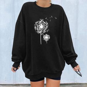 Hoodies femininos coreano roupas de outono moda gráfico moletom crewneck solto hoodie manga longa pulôver topos