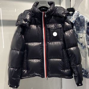 冬のジャケットダウンジャケットデザイナー男性のためのコート女性スリムコルセット太い衣装ウィンドブレイカーポケットアウトサイズの暖かいコート